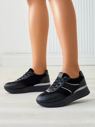 Royalfashion Sneakers à plateforme pour femmes Venusoe