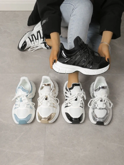 Chaussures de sport pour femmes Royalfashion sur une semelle épaisse Loness