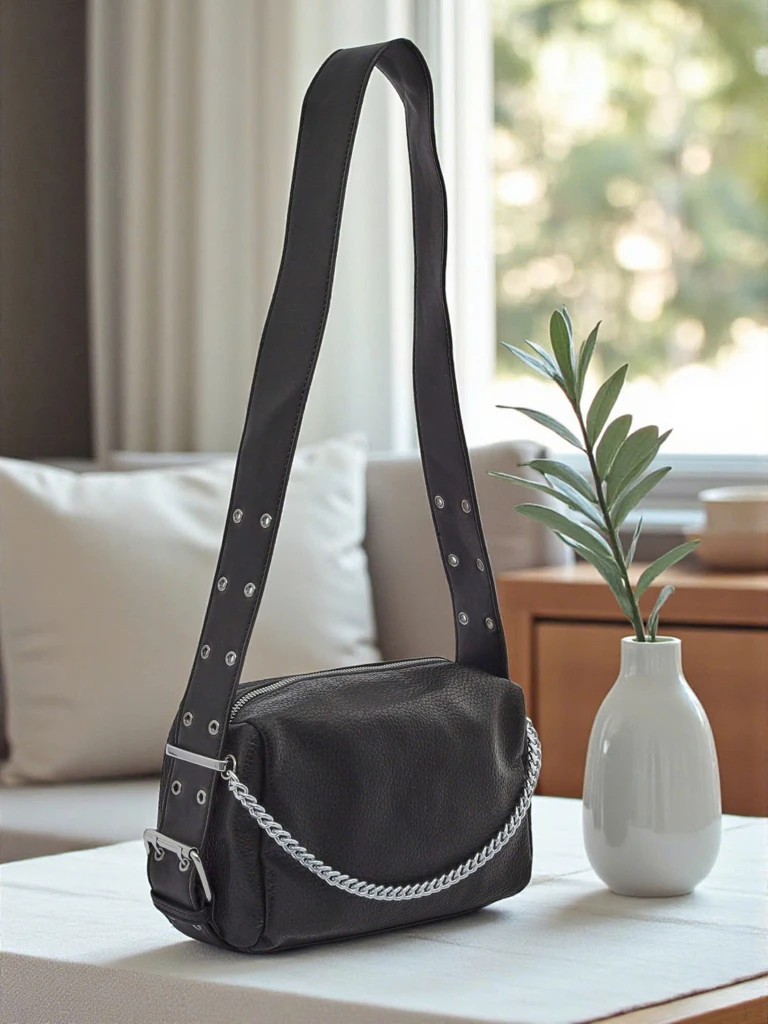 Royalfashion Petit sac à main pour femme en cuir écologique Ivy Grace