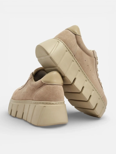 Baskets de sport pour femmes en cuir naturel Eller