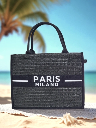 Royalfashion Sac en tissu Paris Milano