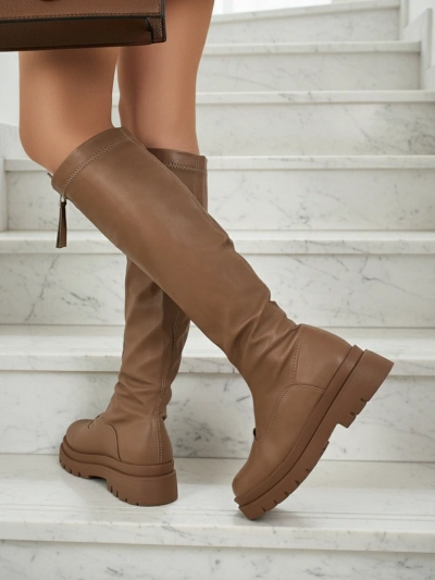 Bottes pour femmes avec fermeture éclair au milieu Merivon