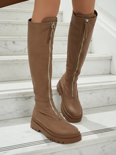 Bottes pour femmes avec fermeture éclair au milieu Merivon