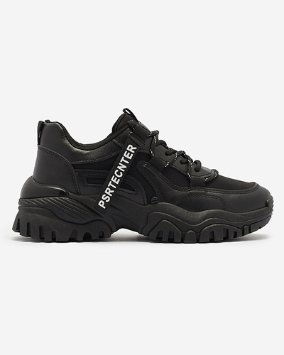 Chaussures de sport noires pour femmes Evilpo- Footwear