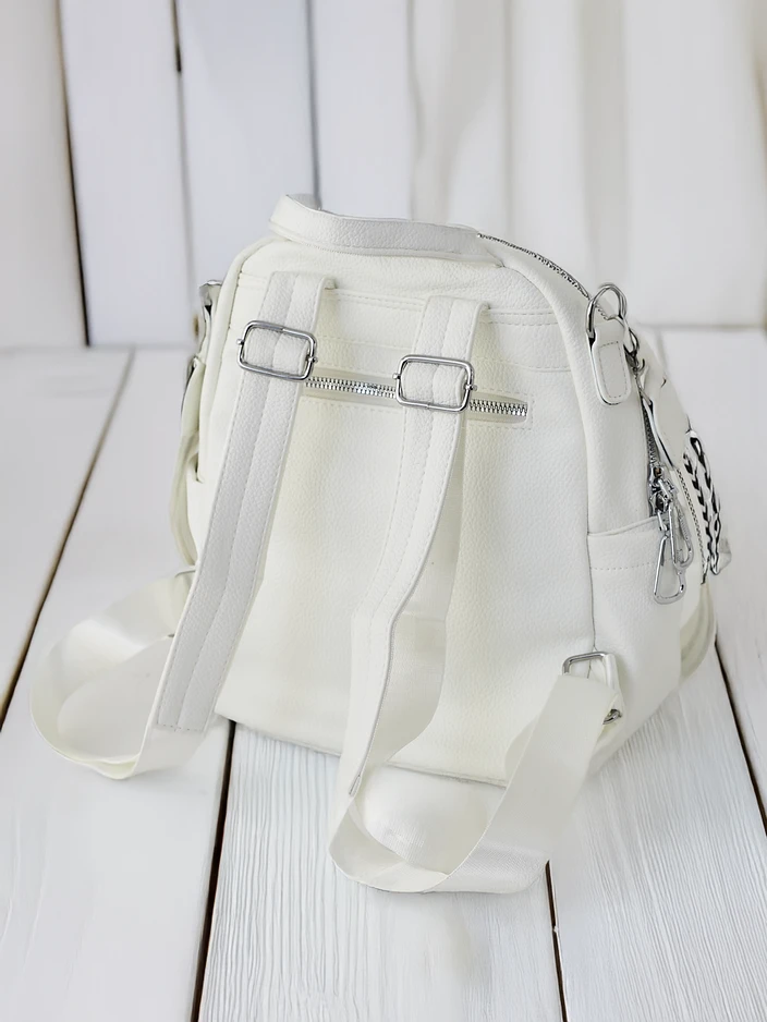 Sac à dos en éco-cuir Royalfashion Small pour femmes