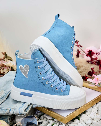 Royalfashion Baskets hautes Tris pour femme
