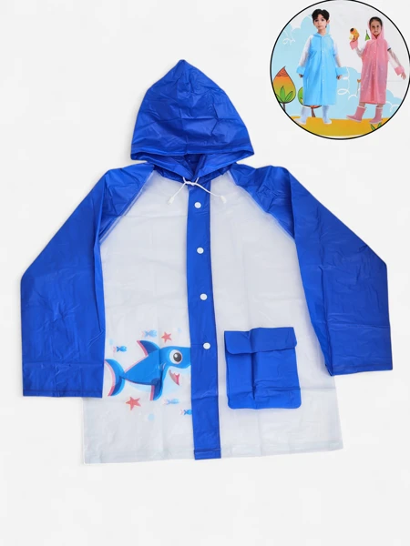 Royalfashion Imperméable enfant Splash Requin