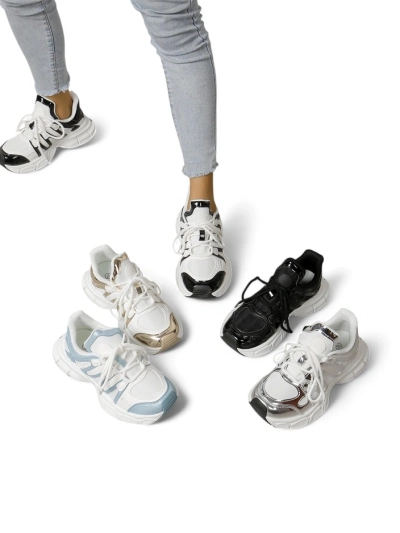 Chaussures de sport pour femmes Royalfashion sur une semelle épaisse Loness