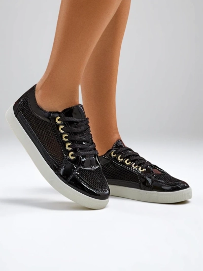 Baskets en éco-cuir moulé Royalfashion pour femmes Azzuros