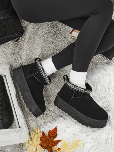 Bottes courtes de style bottes de neige pour femmes Nymeria