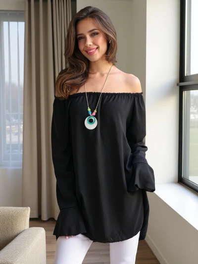 Blouse femme Royalfashion a'la espagnole avec volants