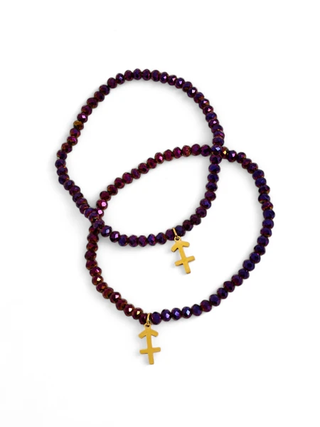 Royalfashion Deux Bracelets pour femmes avec pendentif ancre