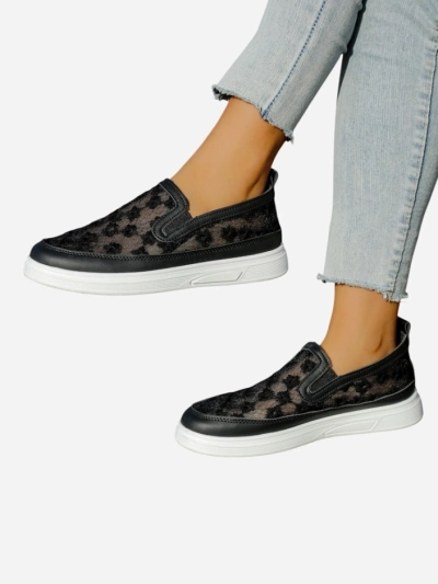 Mocassins en mesh Royalfashion pour femmes avec fleurs Emzos