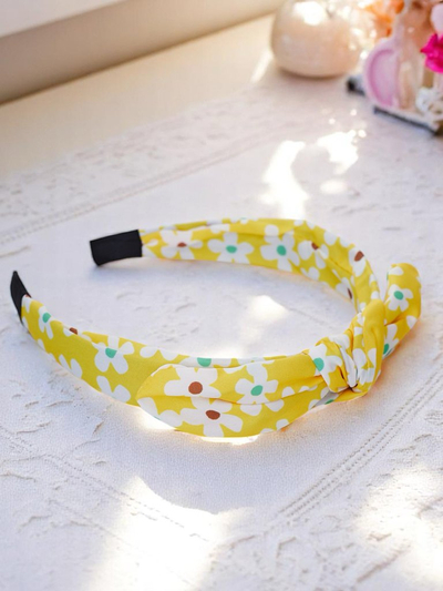 Royalfashion Bandeau avec nœud et motif floral Florinka