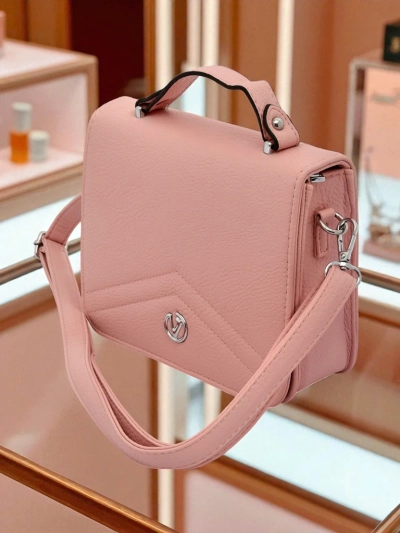 Royalfashion Petit sac à main pour femme en cuir écologique Vintage Moderno