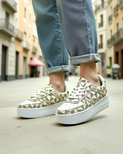 Baskets Royalfashion pour femmes avec imprimé Ozofio