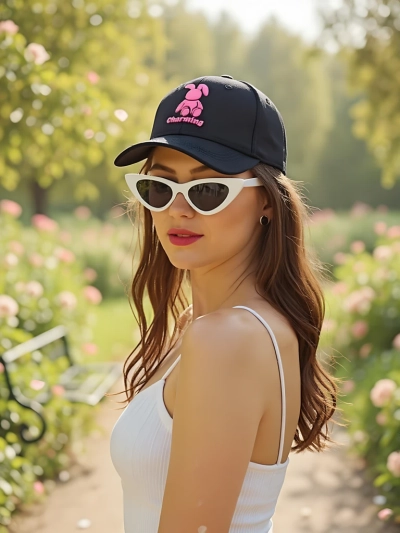 Casquette Royalfashion avec écusson lapin clin d’œil