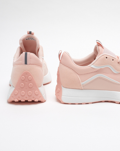 OUTLET Chaussures de sport femme roses Qsially- Footwear