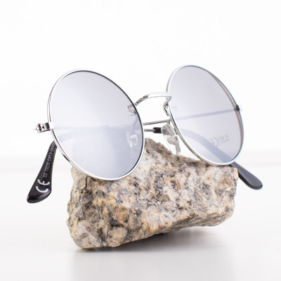 Lunettes de soleil femme en lin noir - Lunettes