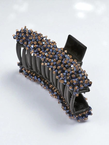 Royalfashion Pince à cheveux avec cristaux