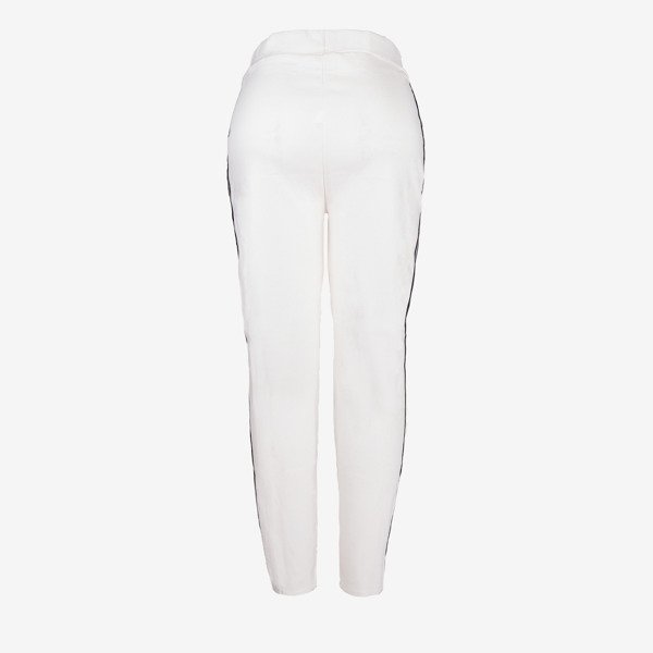 Pantalon de survêtement femme blanc à rayures - Pantalon 1