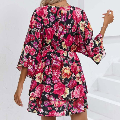 Royalfashion Mini-robe femme à motif original