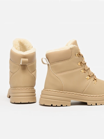 Royalfashion Trappeurs Develier beige pour femme