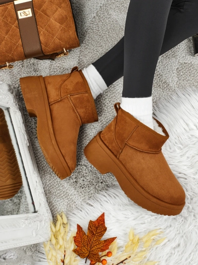 Bottes courtes style bottes de neige pour femmes Liorah