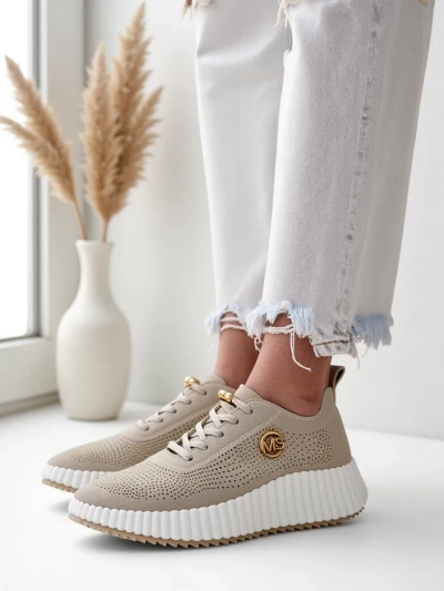 Royalfashion Baskets sportives à lacets pour femmes Tobin