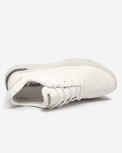OUTLET Chaussures de sport en cuir écologique pour hommes en blanc Frossg- Footwear