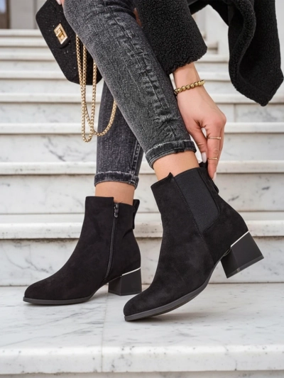 Royalfashion Bottines pour femmes Lepito