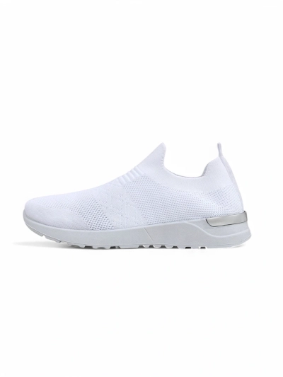 Royalfashion Chaussures de sport en tissu à enfiler pour femmes Satet