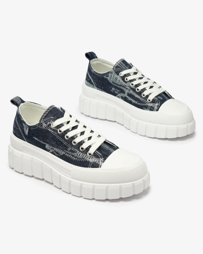 Baskets bleu marine Elysium
