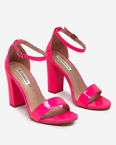OUTLET Sandales femme rose fluo sur poteau d'écurie Olisa - Footwear