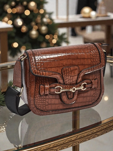 Sac à Main pour Femmes Aurora Marron Cuir Élégant pour Tous les Jours