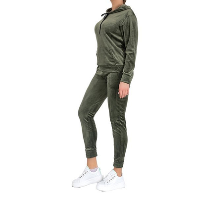 Ensemble de survêtement vert foncé pour femme - Vêtements