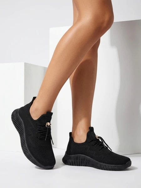 Royalfashion Chaussures de sport en tissu à enfiler pour femme Royaletta