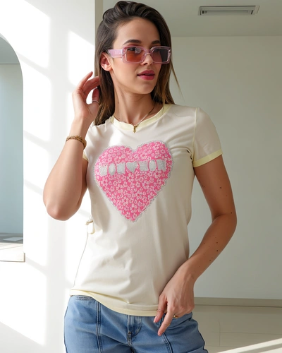 Royalfashion Blouse en Coton pour Femmes