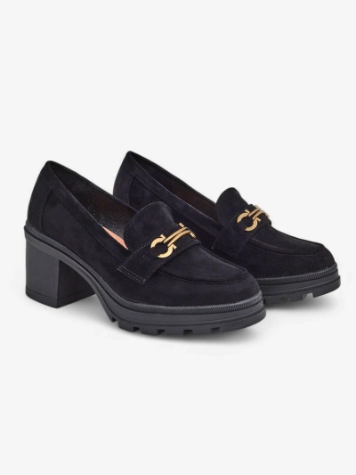 Royalfashion Mocassins à talons pour femmes Tollinge