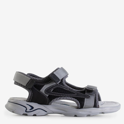 Sandales garçon Asitop velcro noires - Chaussures