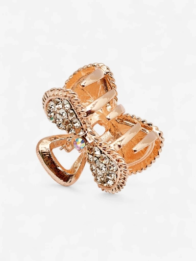 Royalfashion Barrette à Cheveux avec Strass Étincelants Twirl