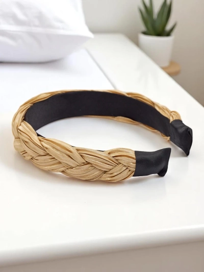 Royalfashion Serre-tête tressé gaufré Nina