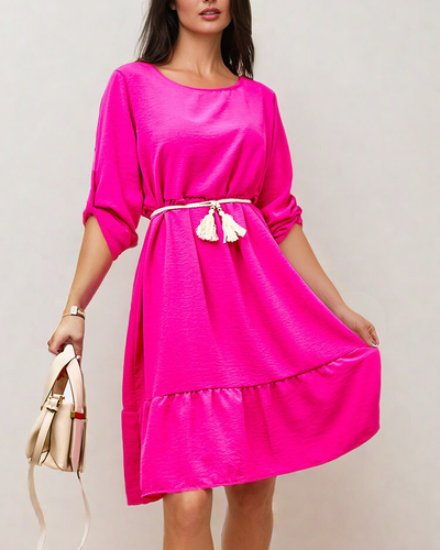 Royalfashion Robe femme longueur genou