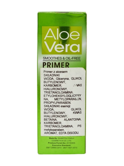 Base de maquillage avec aloé hydratant