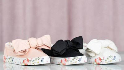 Sneakers écrues à imprimé floral Luciessa - Chaussures 1