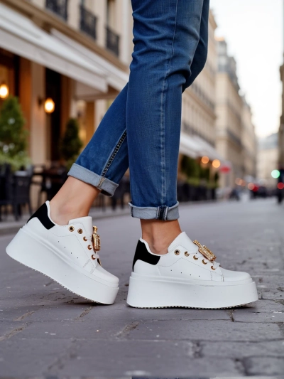 Royalfashion Baskets sportives plateforme pour femmes Oviger