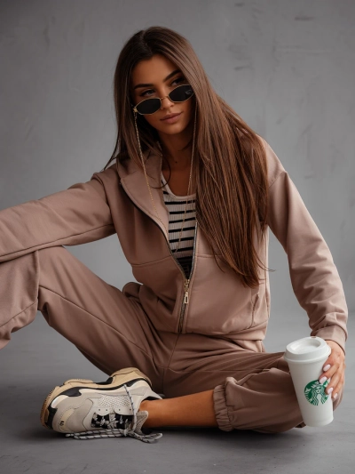 Ensemble de survêtement en coton Royalfashion pour femmes