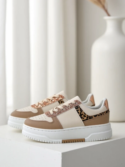 Sneakers pour femmes Royalfashion avec paillettes Qisofi