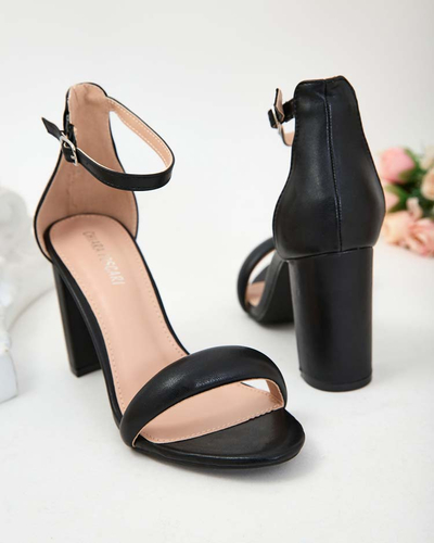 Royalfashion Sandales Leheres Post pour femme