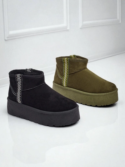 Bottes courtes de style bottes de neige pour femmes Althea